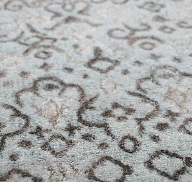 CosmoLiving By Cosmopolitan Ellyse Light Blue 8' x 10' Rug - Thumbnail - Image 3