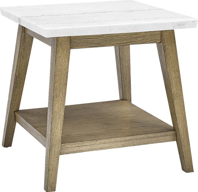 Ellzey Brown End Table - Thumbnail - Image 1