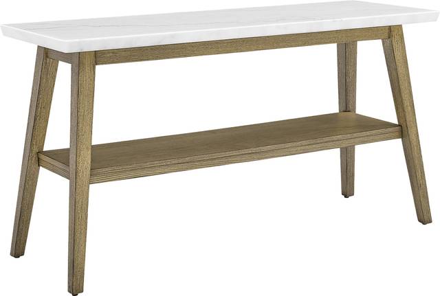 Ellzey Brown Sofa Table - Thumbnail - Image 1