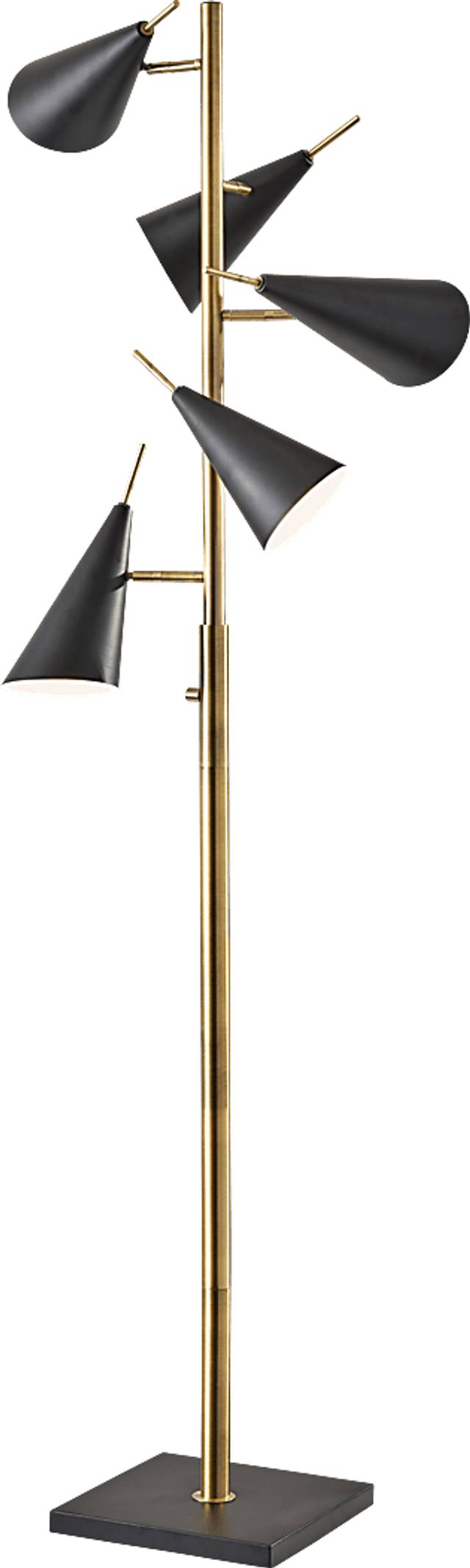 Elm Way Brass Floor Lamp - Thumbnail - Image 1