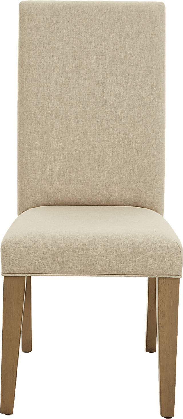 Elma Tan Dining Chair, Set of 2 - Thumbnail - Image 2