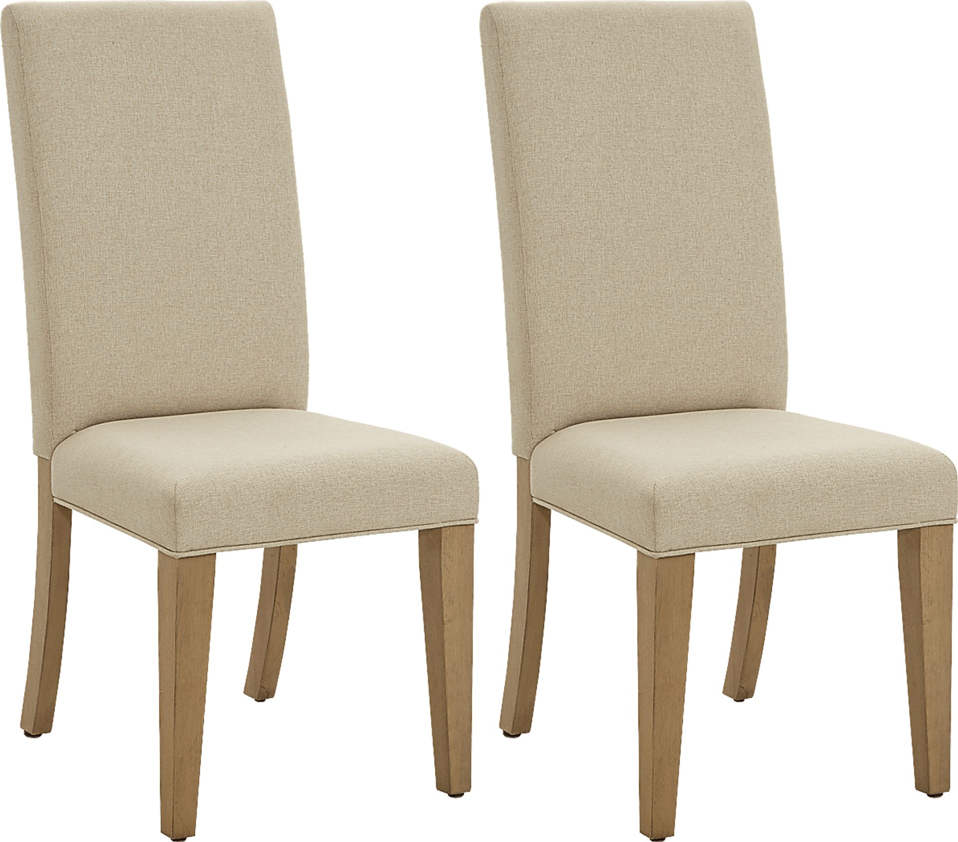 Elma Tan Dining Chair, Set of 2 - Image 1