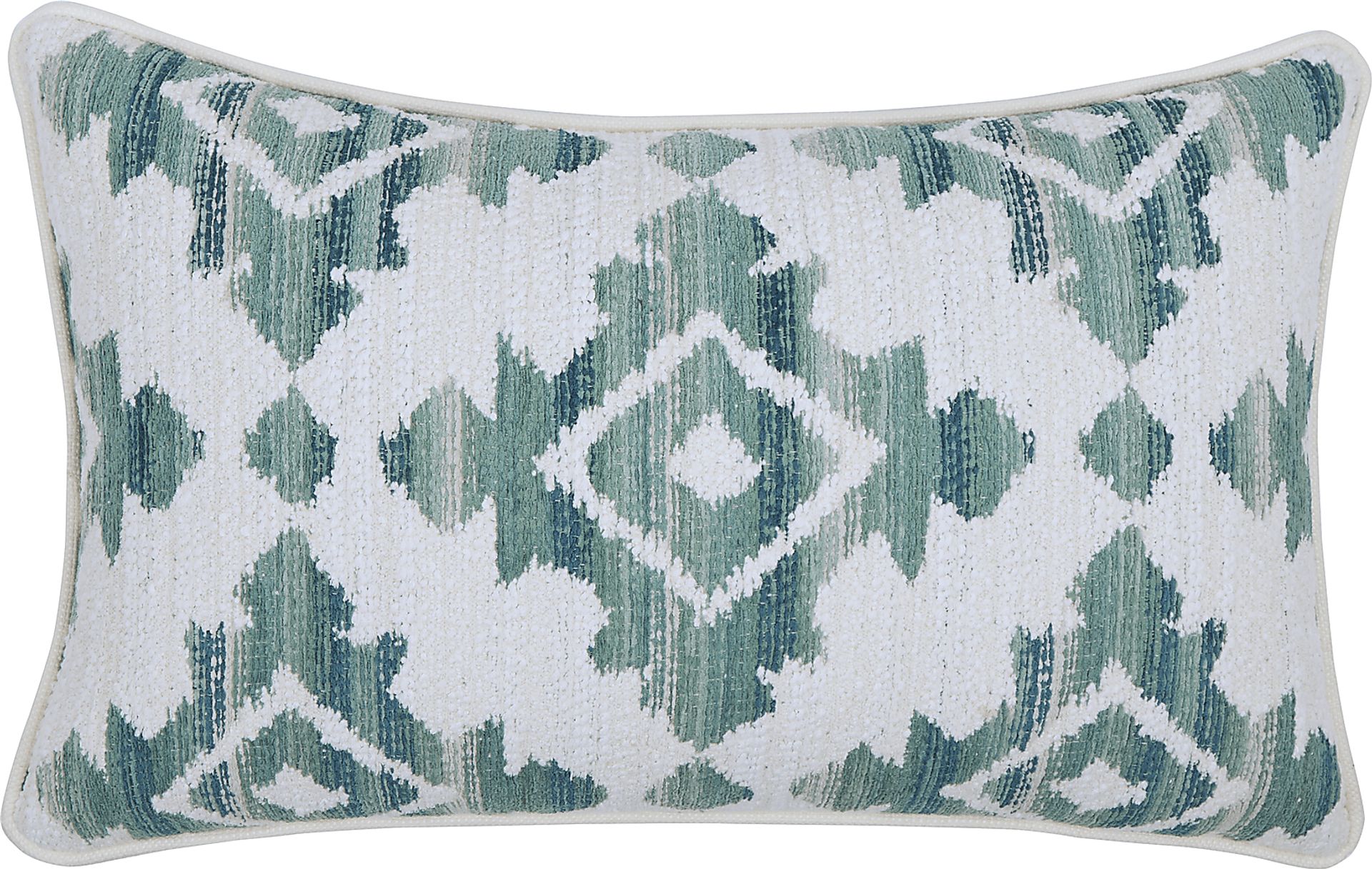 Elmaple Teal Indoor/Outdoor Accent Pillow - Image 1