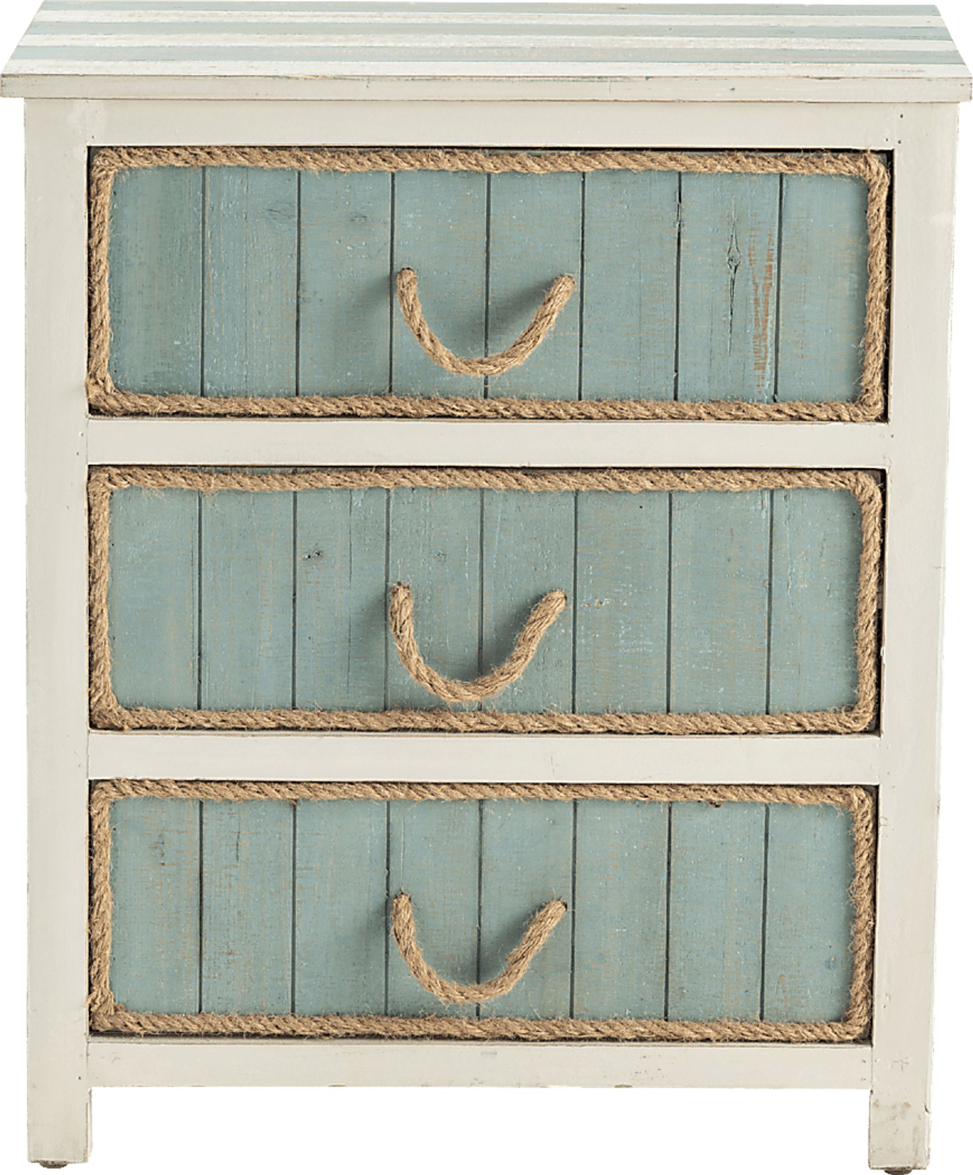 Elmar Sea Blue Accent Cabinet - Image 1