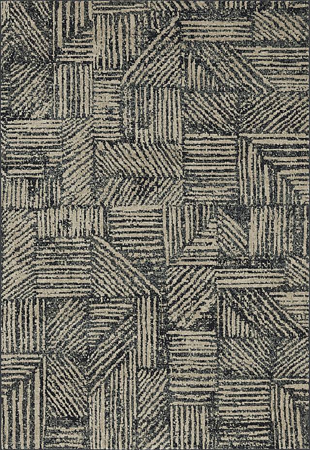 Elmbel Black 5'5 x 7'6 Rug - Thumbnail - Image 1