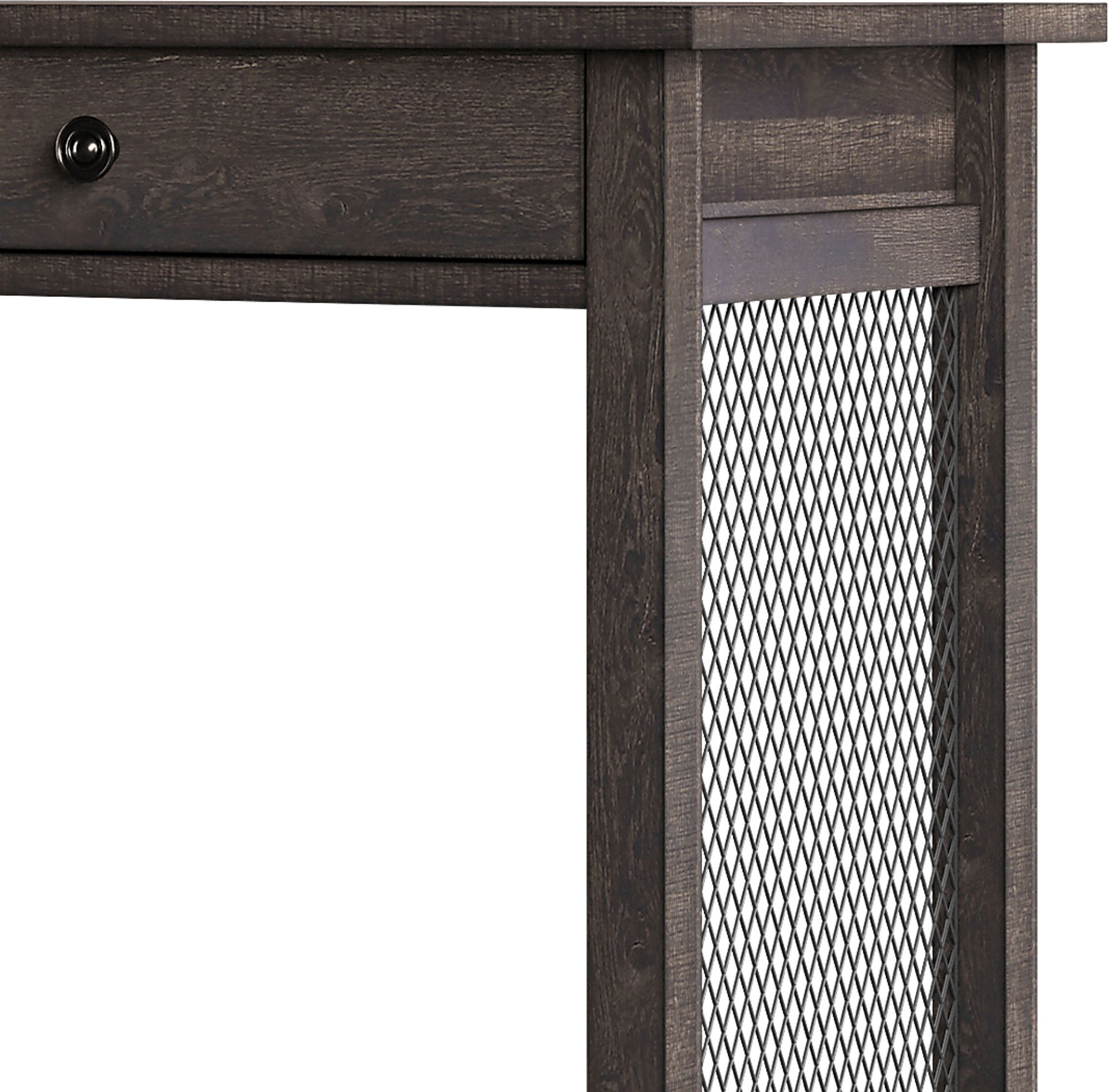 Elmbrook Dark Brown Desk - Image 6