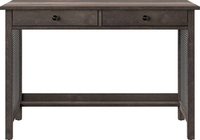 Elmbrook Dark Brown Desk - Thumbnail - Image 1