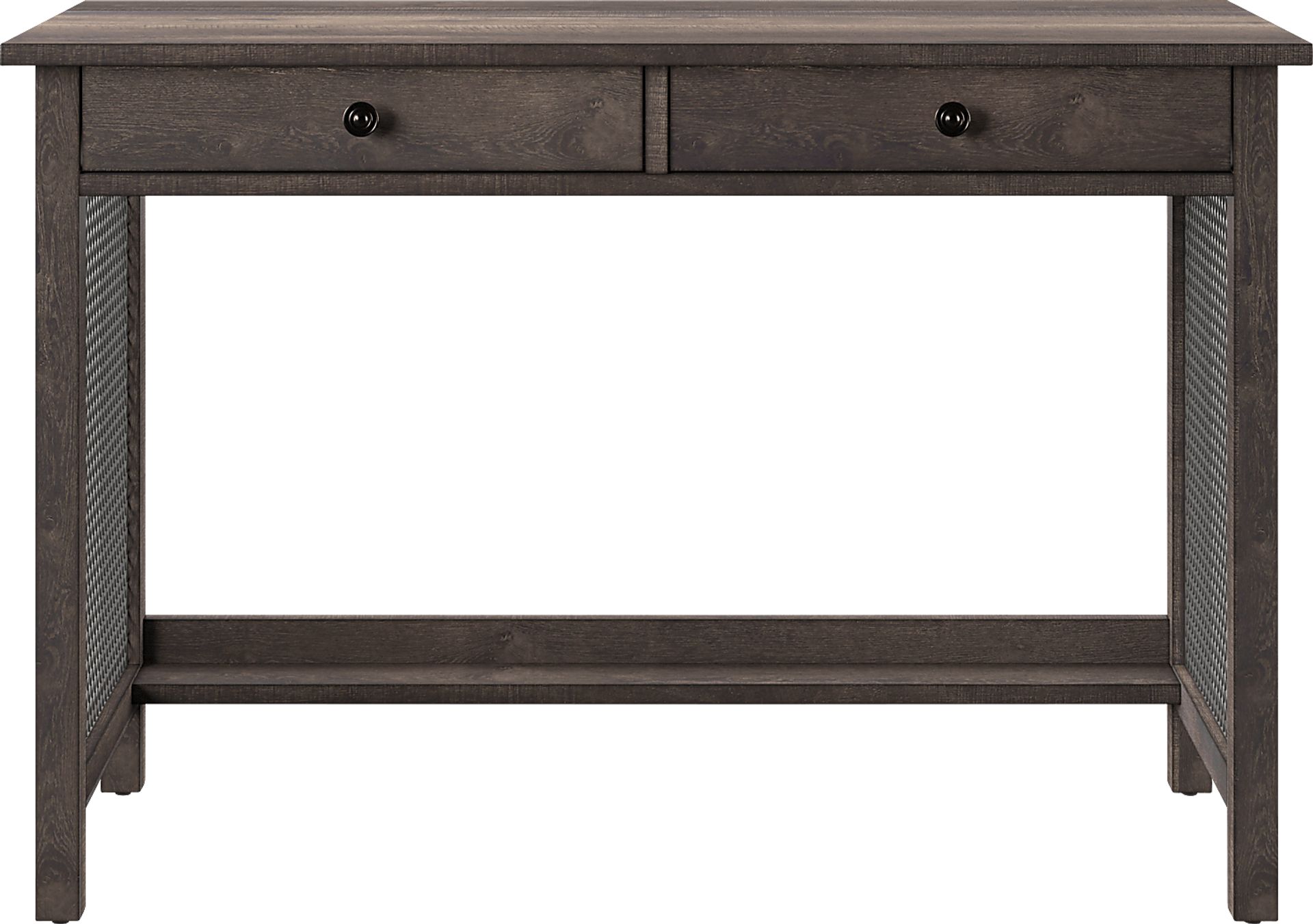 Elmbrook Dark Brown Desk - Image 1