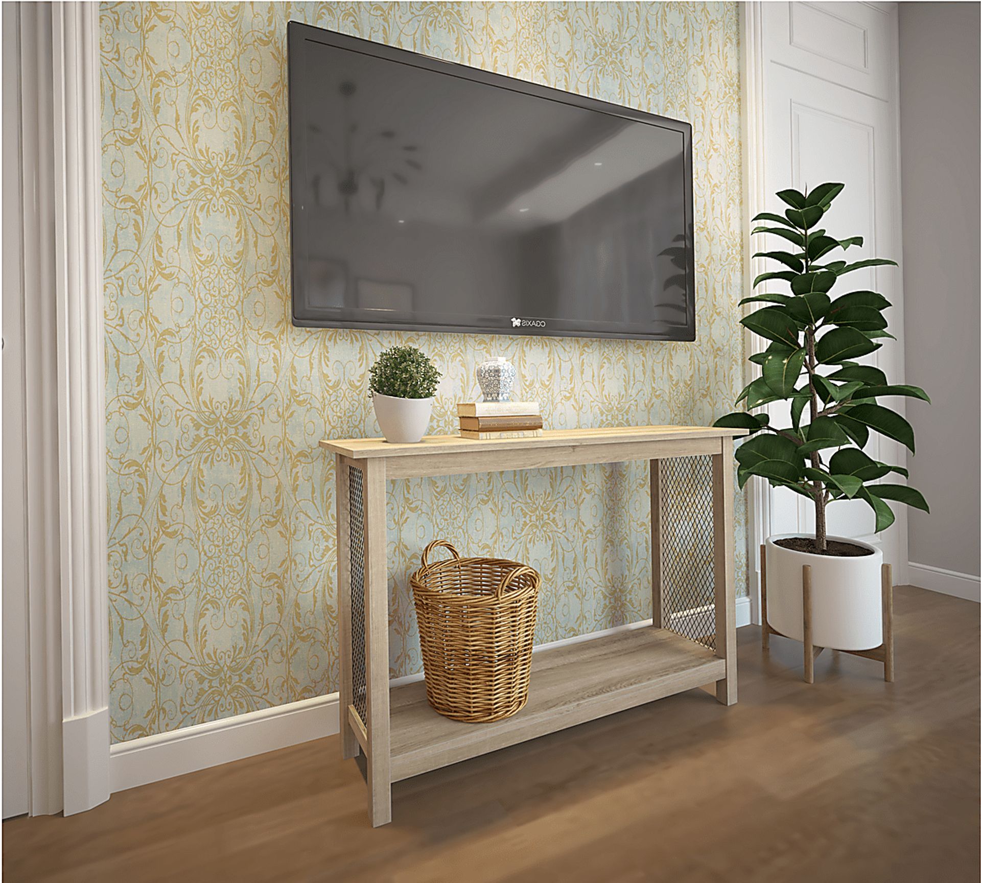 Elmbrook Natural Sofa Table - Image 7