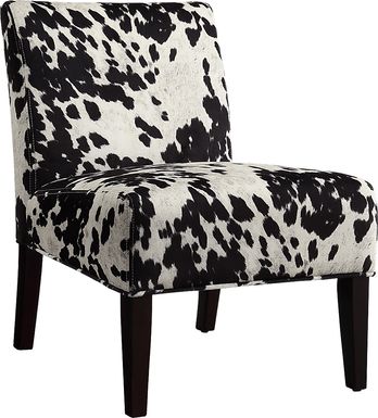 Elmdale Black Accent Chair