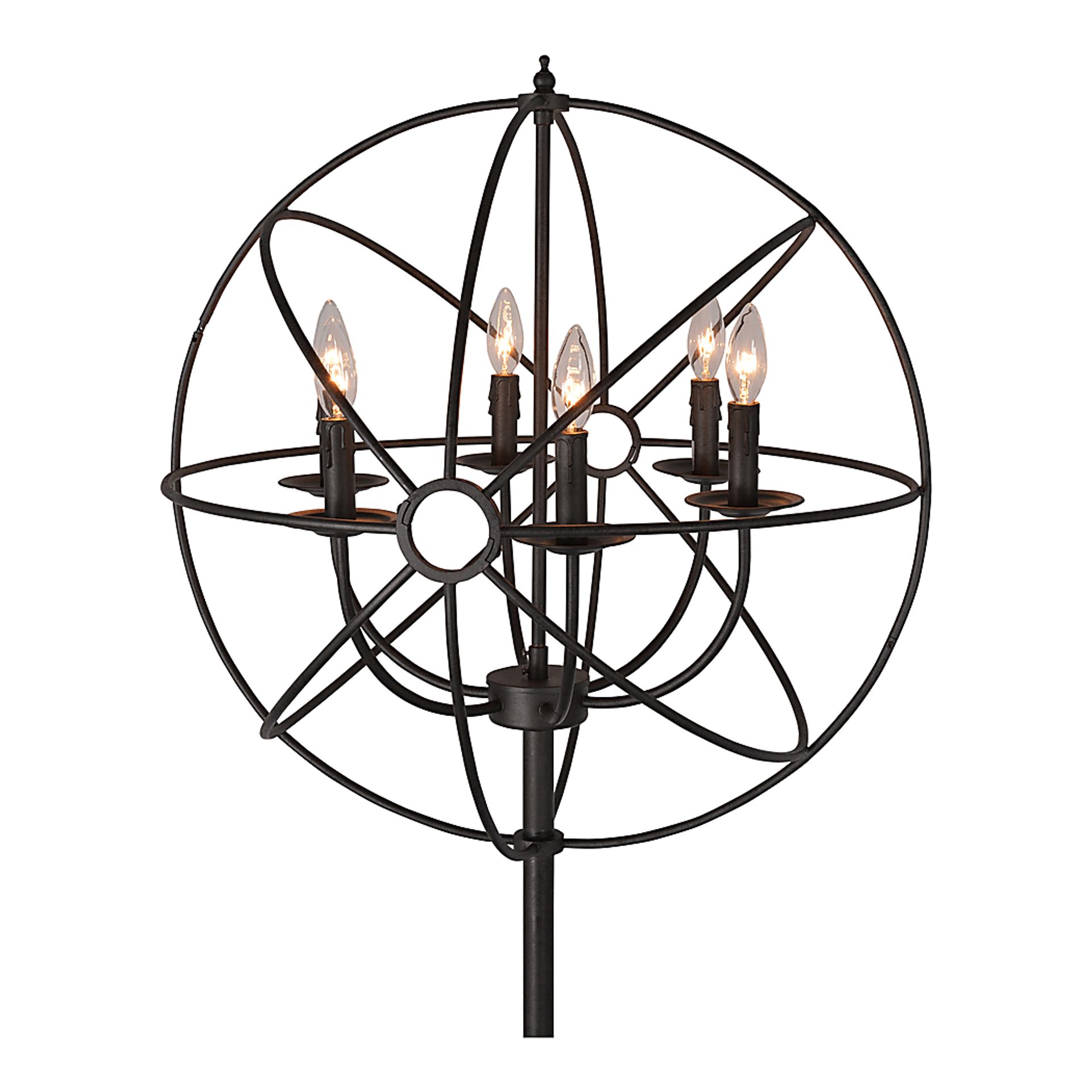 Elmendorf Brown Floor Lamp - Image 2