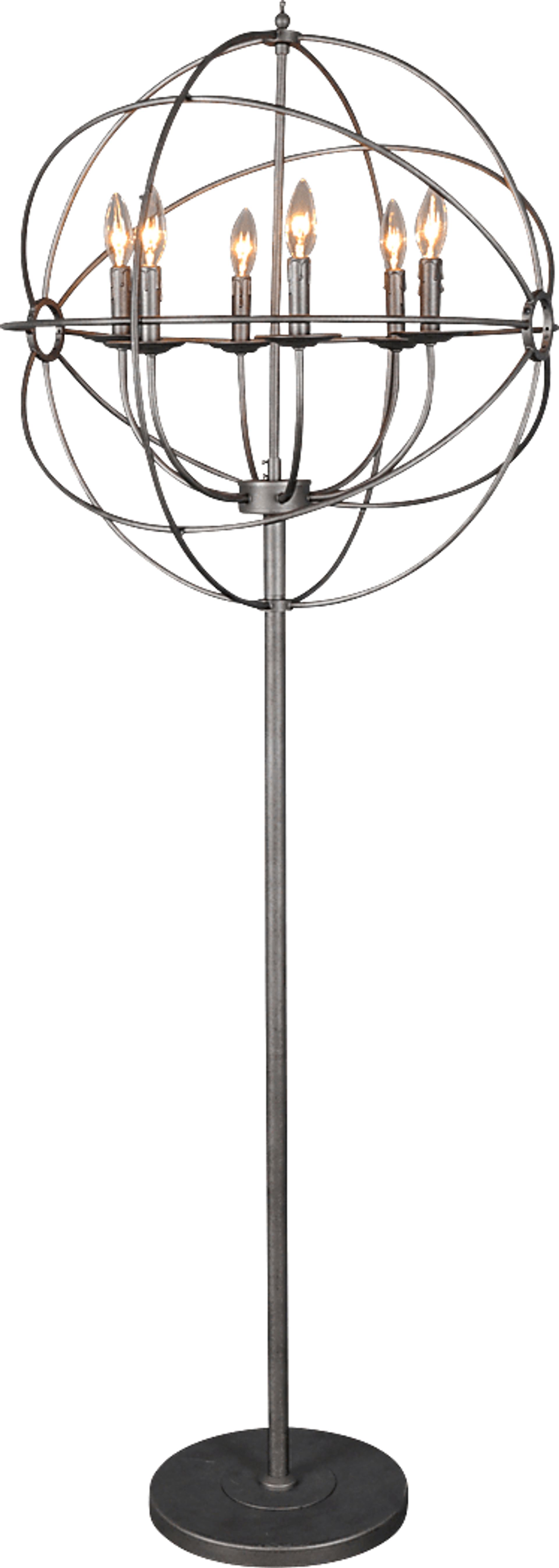 Elmendorf Brown Floor Lamp - Image 1