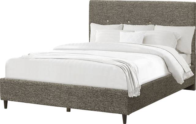Elmer Way Gray Queen Bed - Thumbnail - Image 3