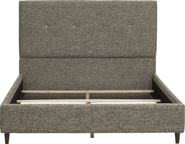 Elmer Way Gray Queen Bed - Thumbnail - Image 4