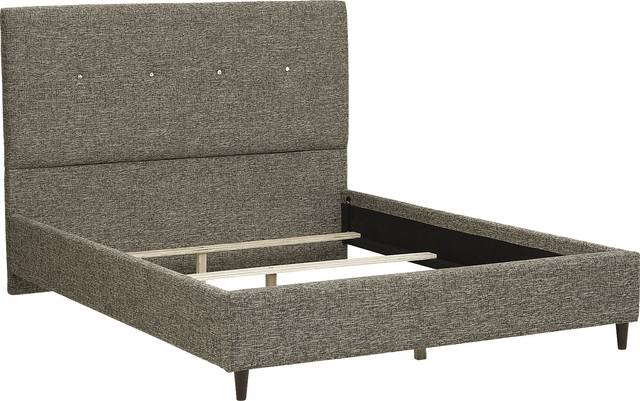 Elmer Way Gray Queen Bed - Thumbnail - Image 5