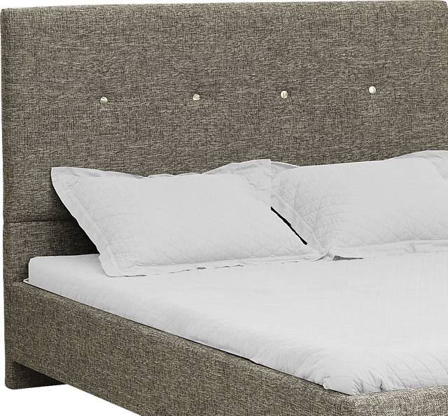 Elmer Way Gray Queen Bed - Thumbnail - Image 7