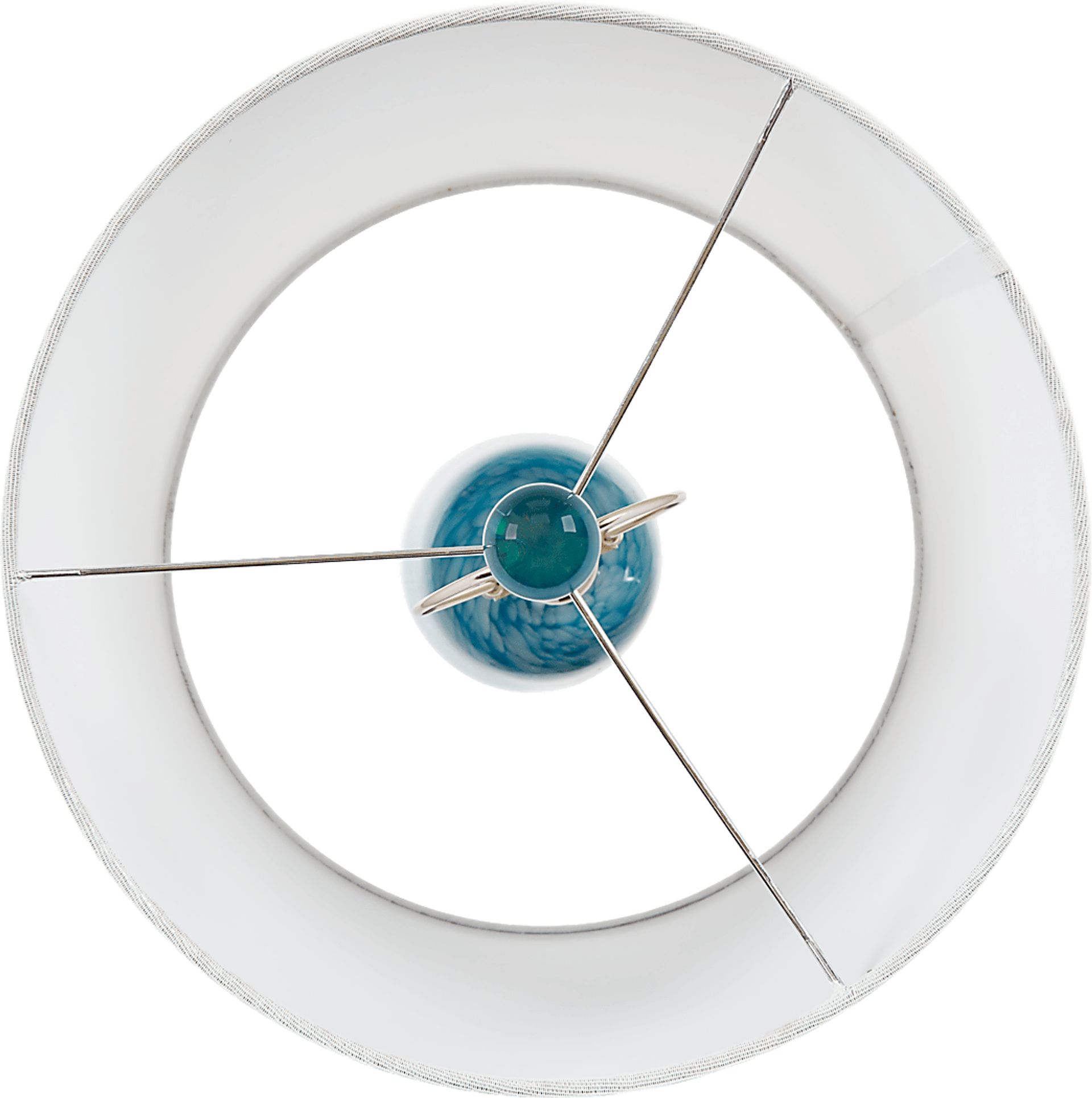 Elmere Bend Blue Lamp - Image 2