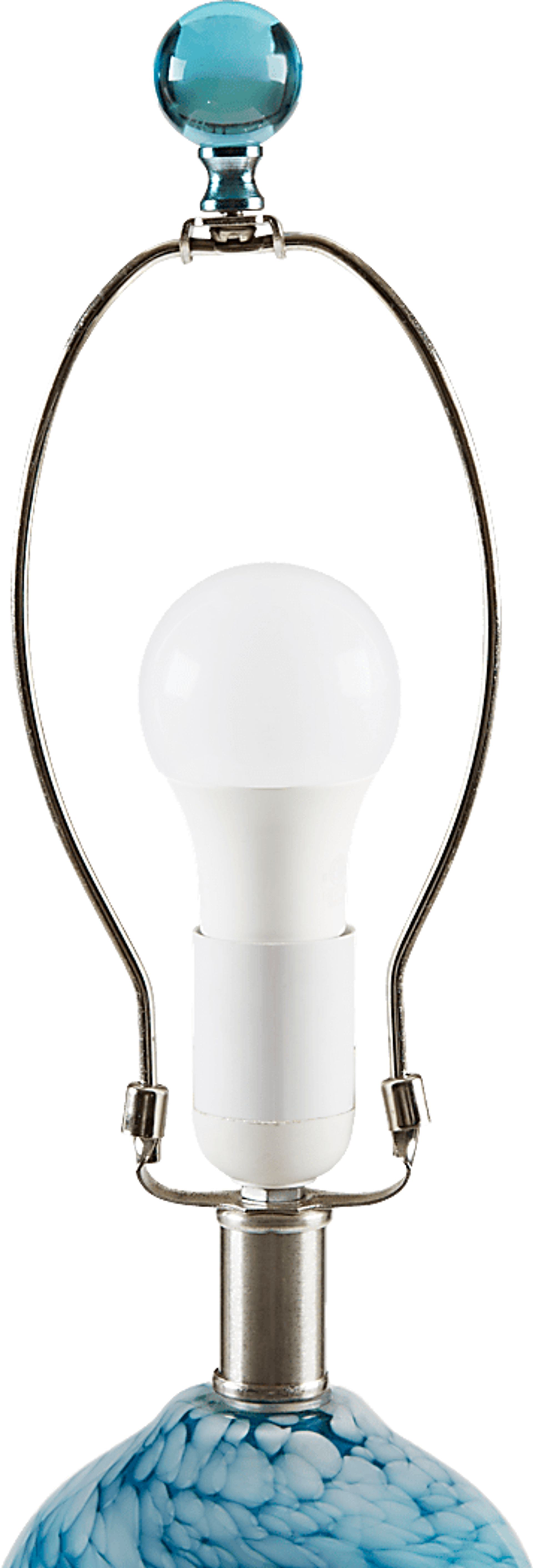 Elmere Bend Blue Lamp - Image 4