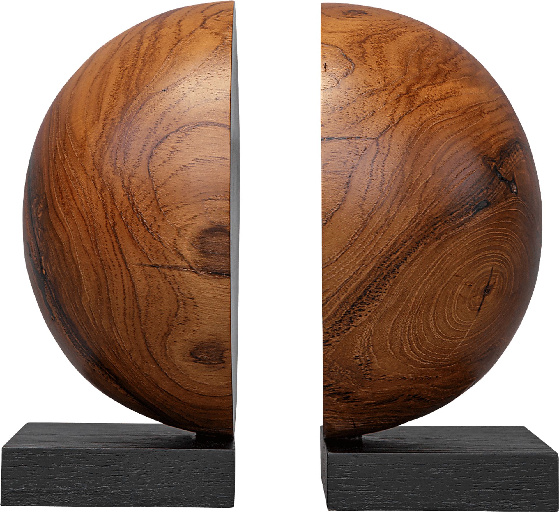 Elmino Brown Bookend, Set of 2 - Image 1