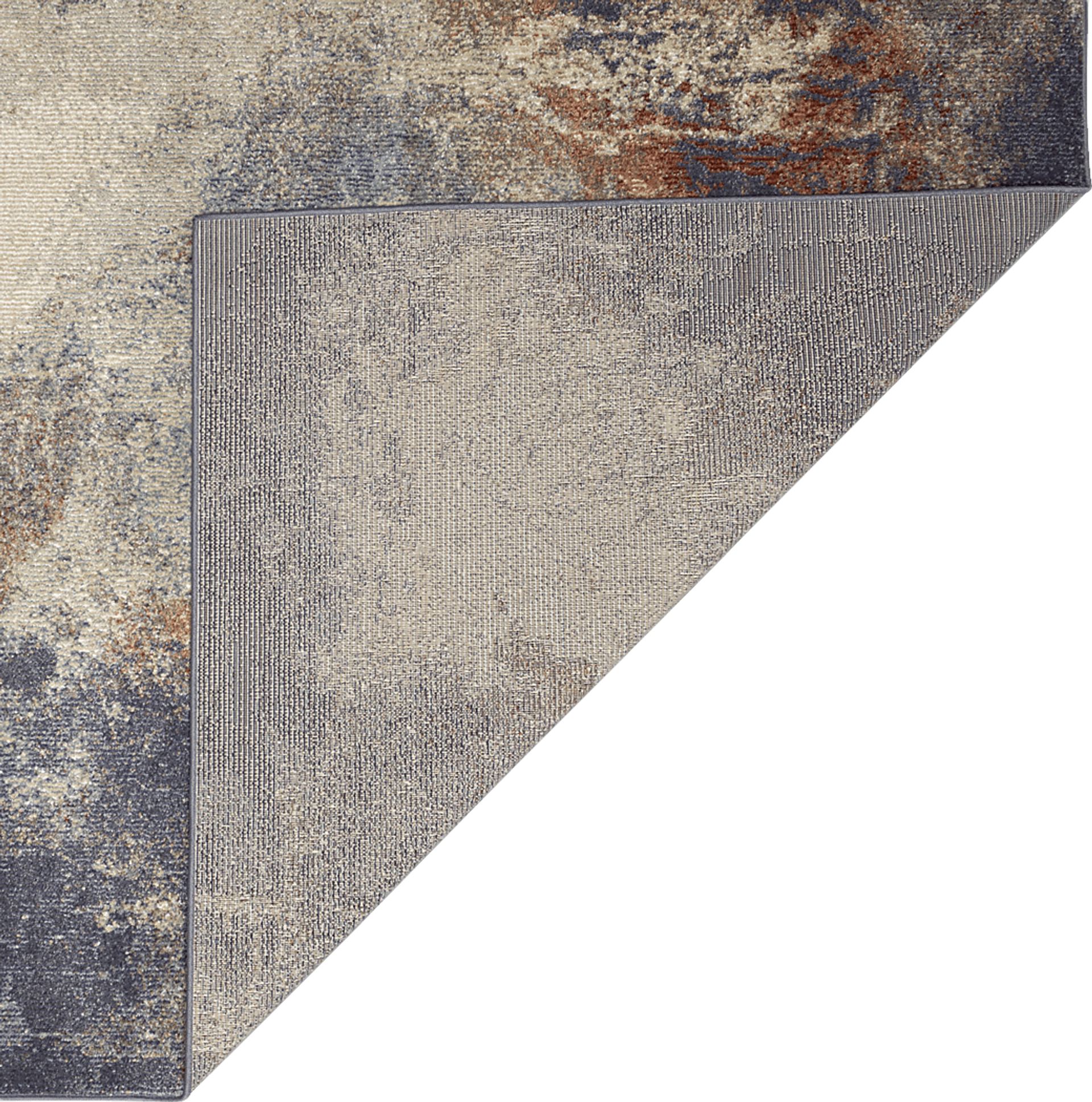 Elmoira Blue 7'10 x 9'10 Rug - Image 5