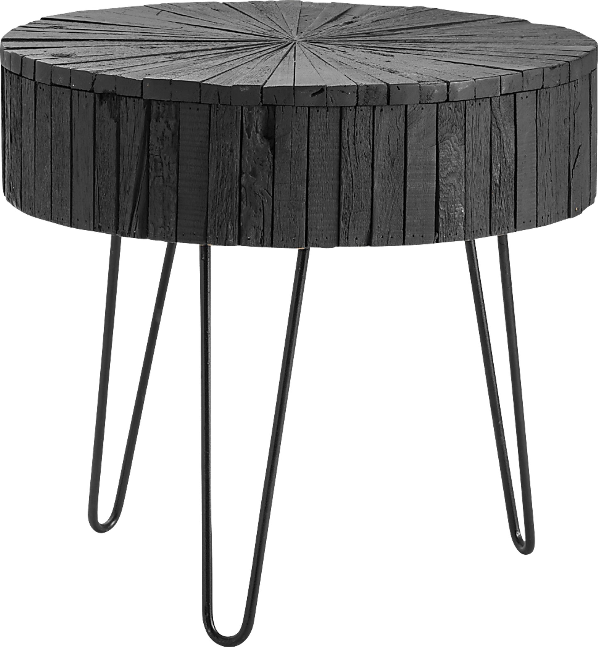 Elmond Ann Black End Table - Image 1
