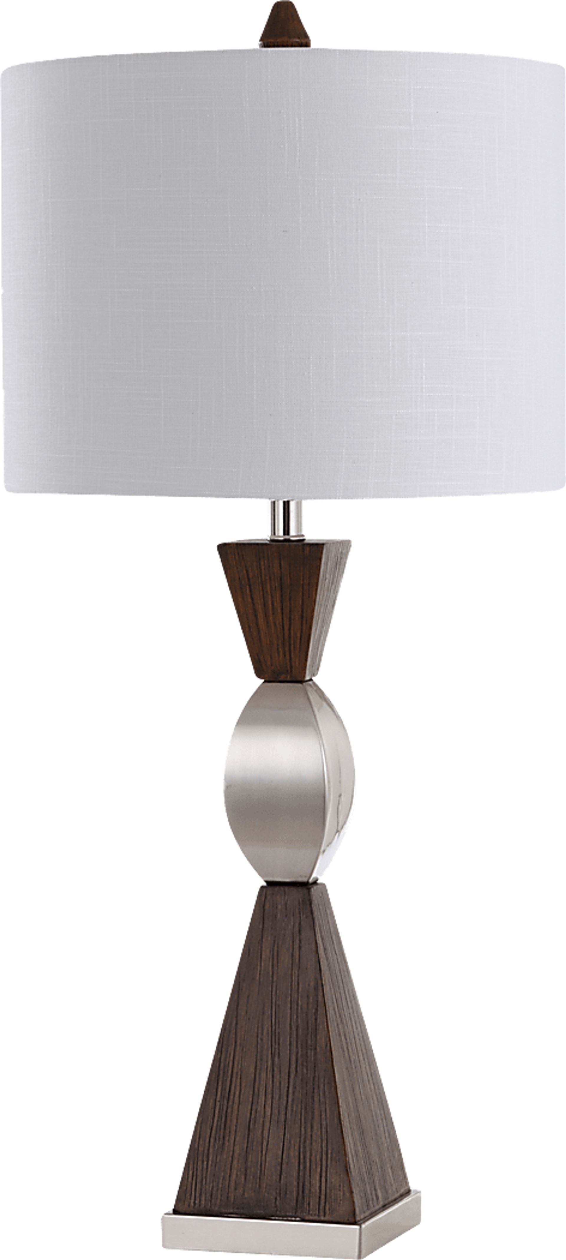 Elmond Circle Brown Lamp - Image 1