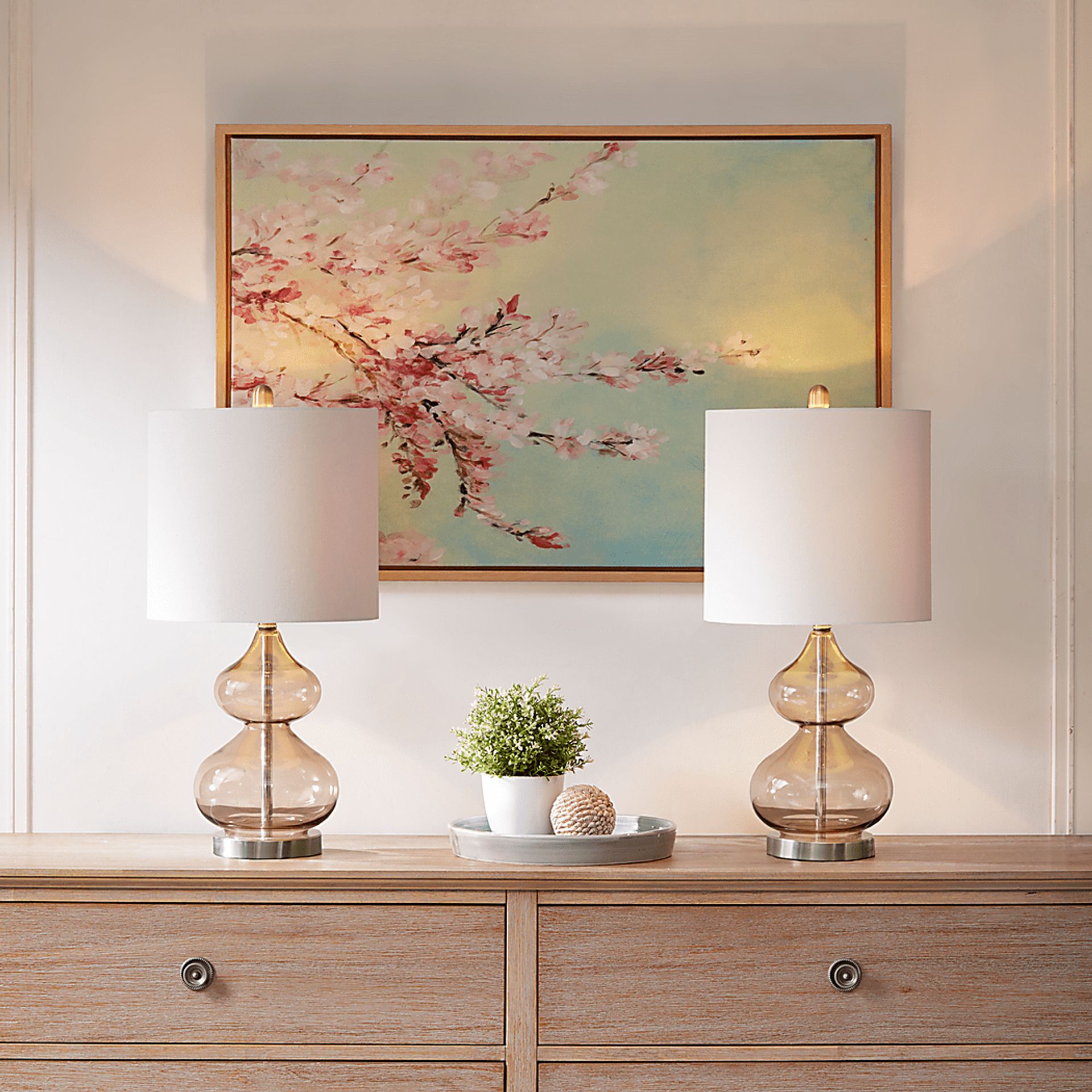 Elmsgrove Pink Table Lamps, Set of 2 - Image 2