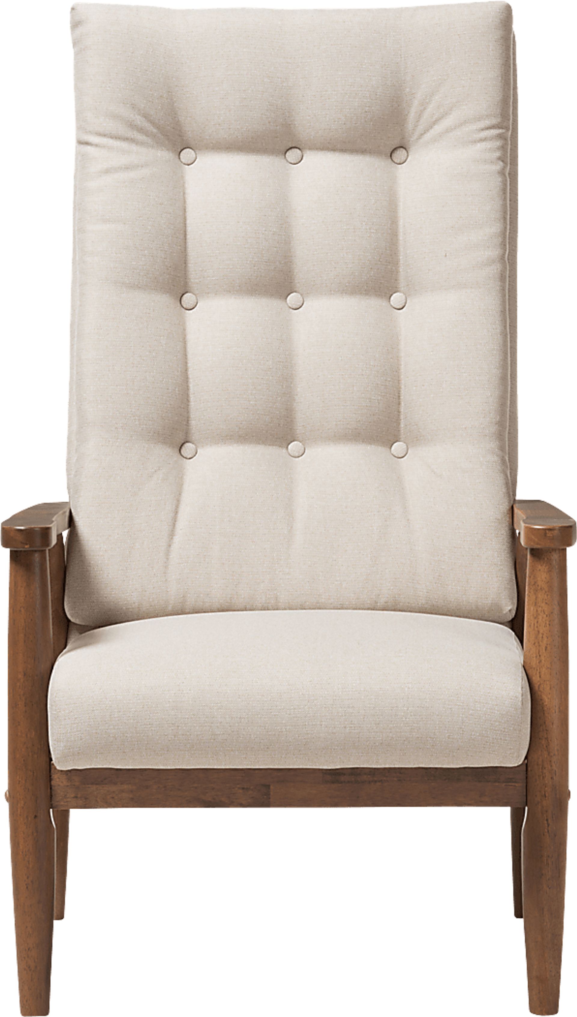 Elmshadea Beige Accent Chair - Image 3