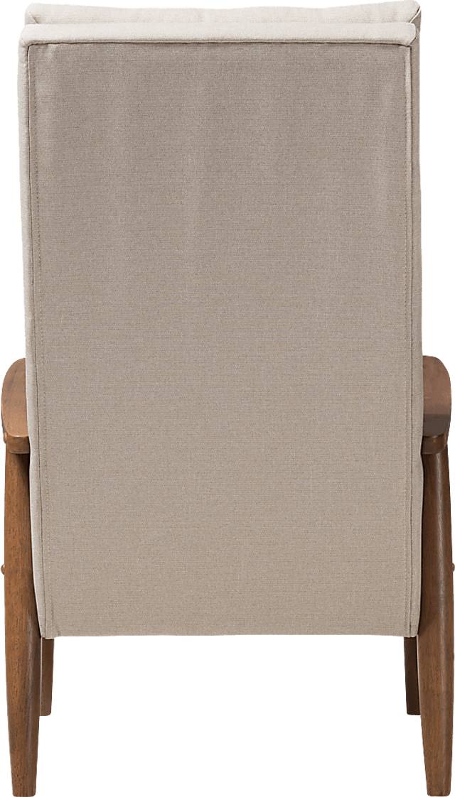 Elmshadea Beige Accent Chair - Thumbnail - Image 5