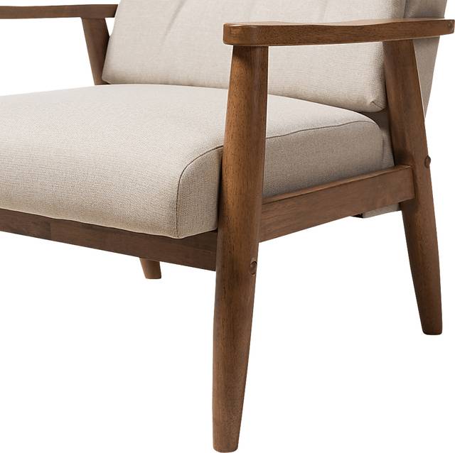 Elmshadea Beige Accent Chair - Thumbnail - Image 7
