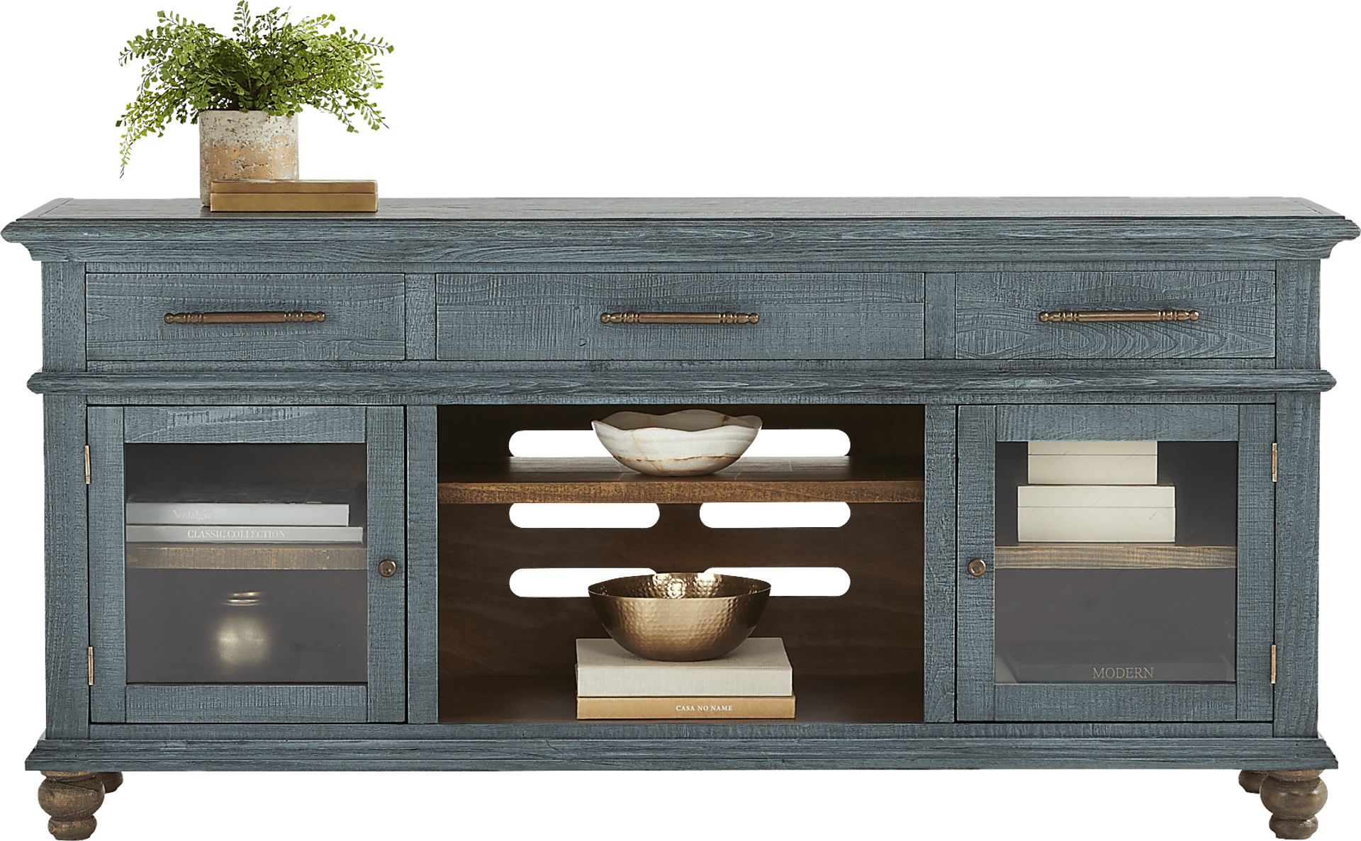 Elmstead Blue 72 in. Credenza - Image 2