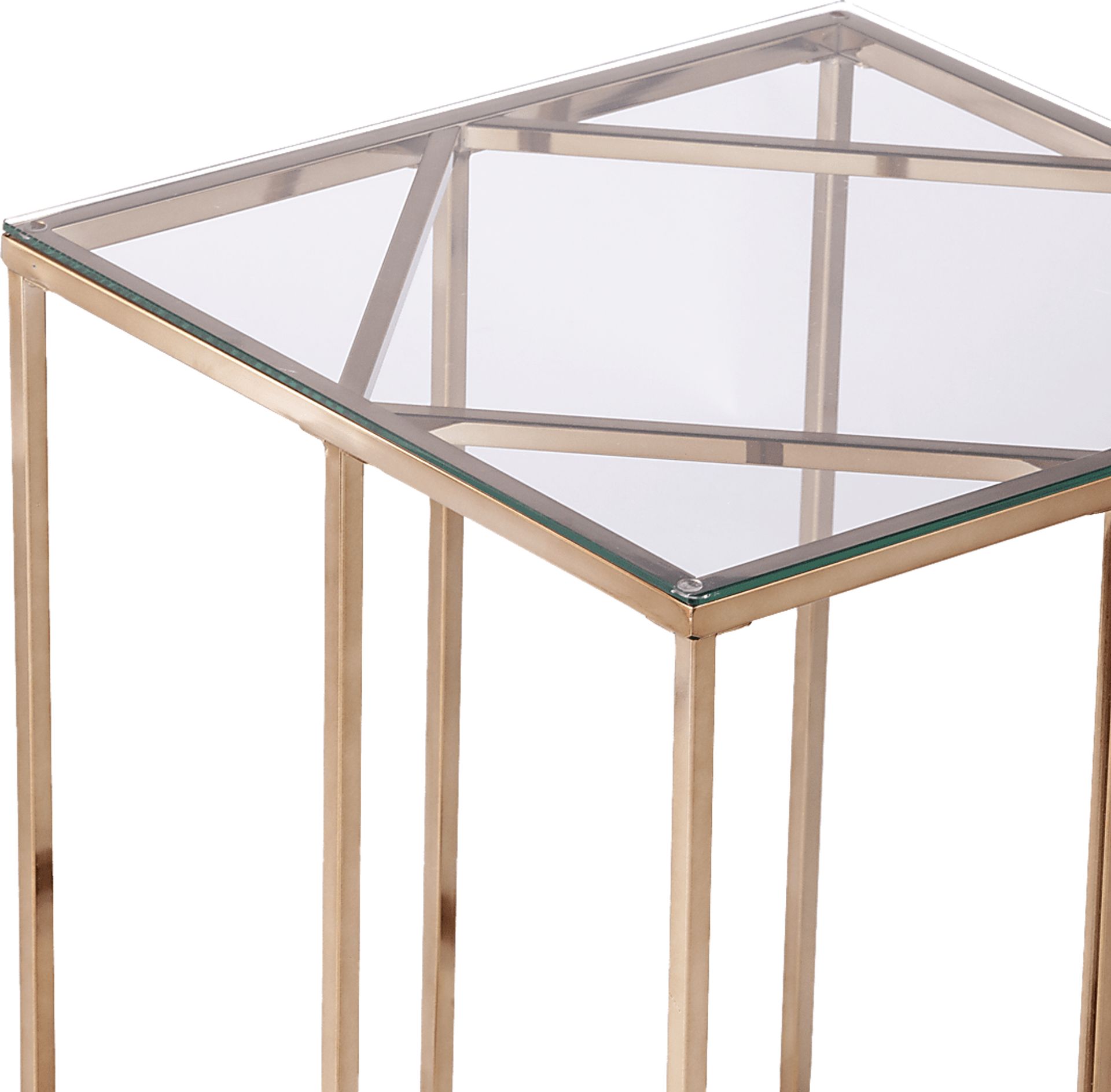 Elmway Clear End Table - Image 2