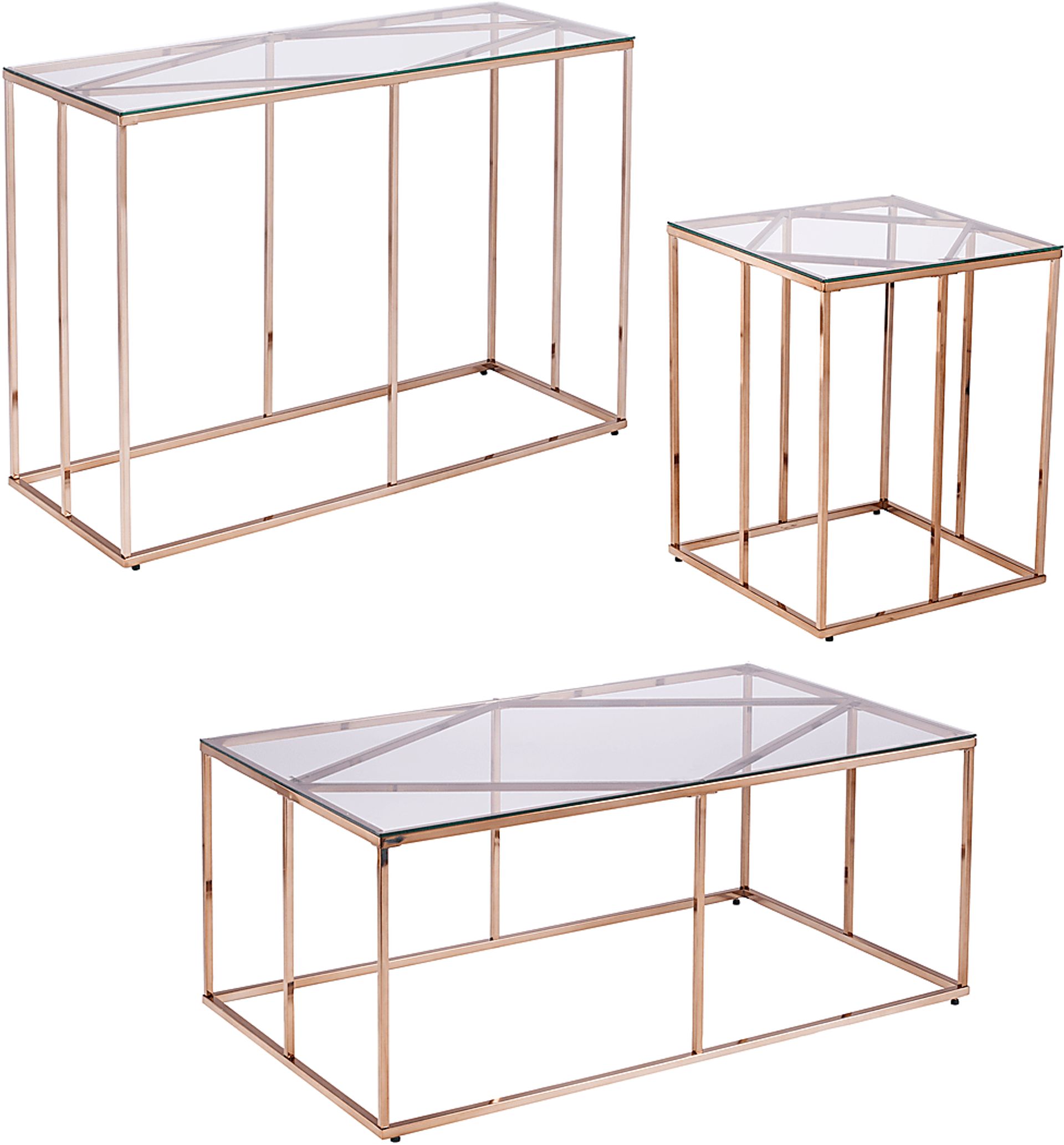 Elmway Clear End Table - Image 7