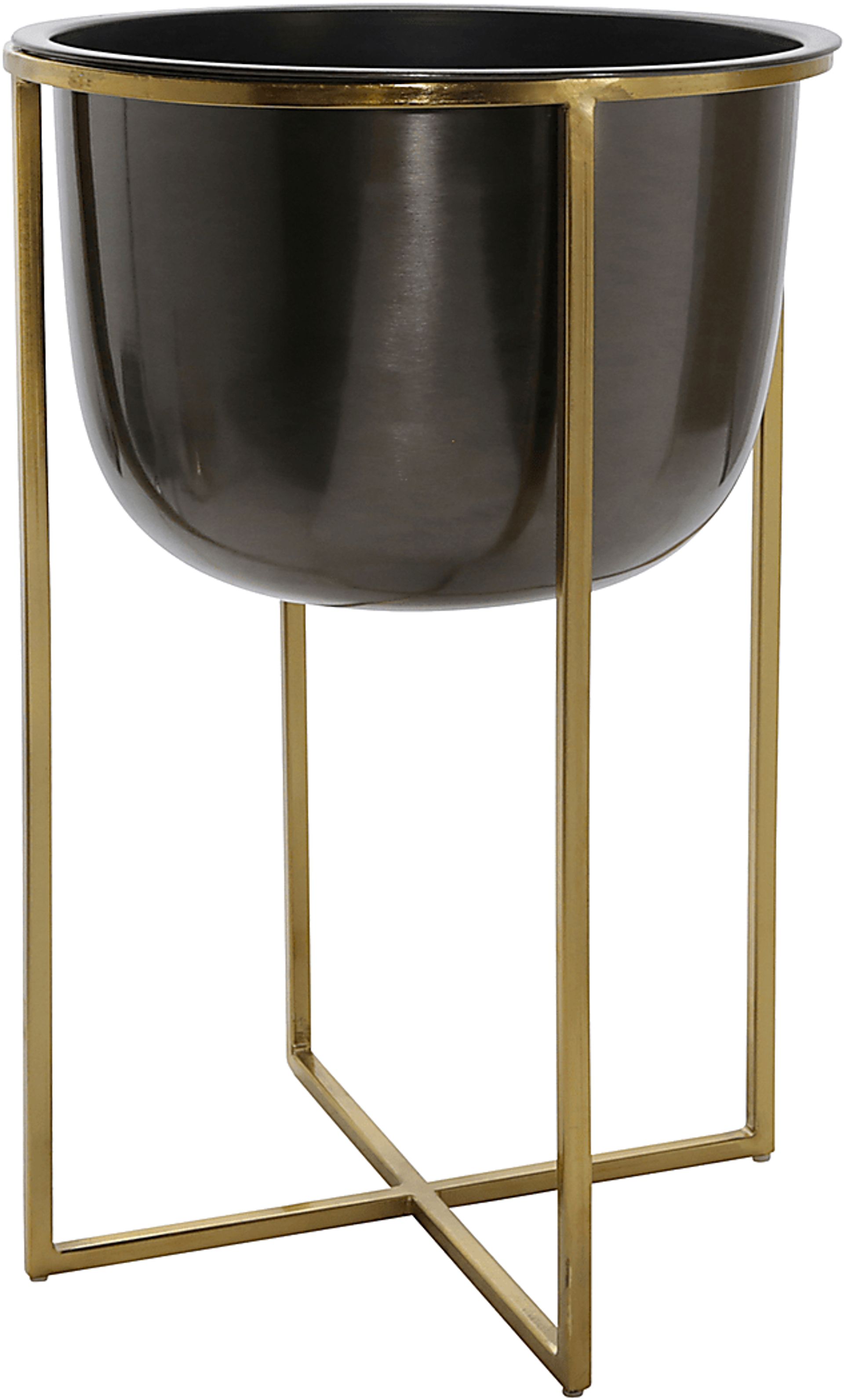Elmyra Gold Planter, Set of 2 - Image 3