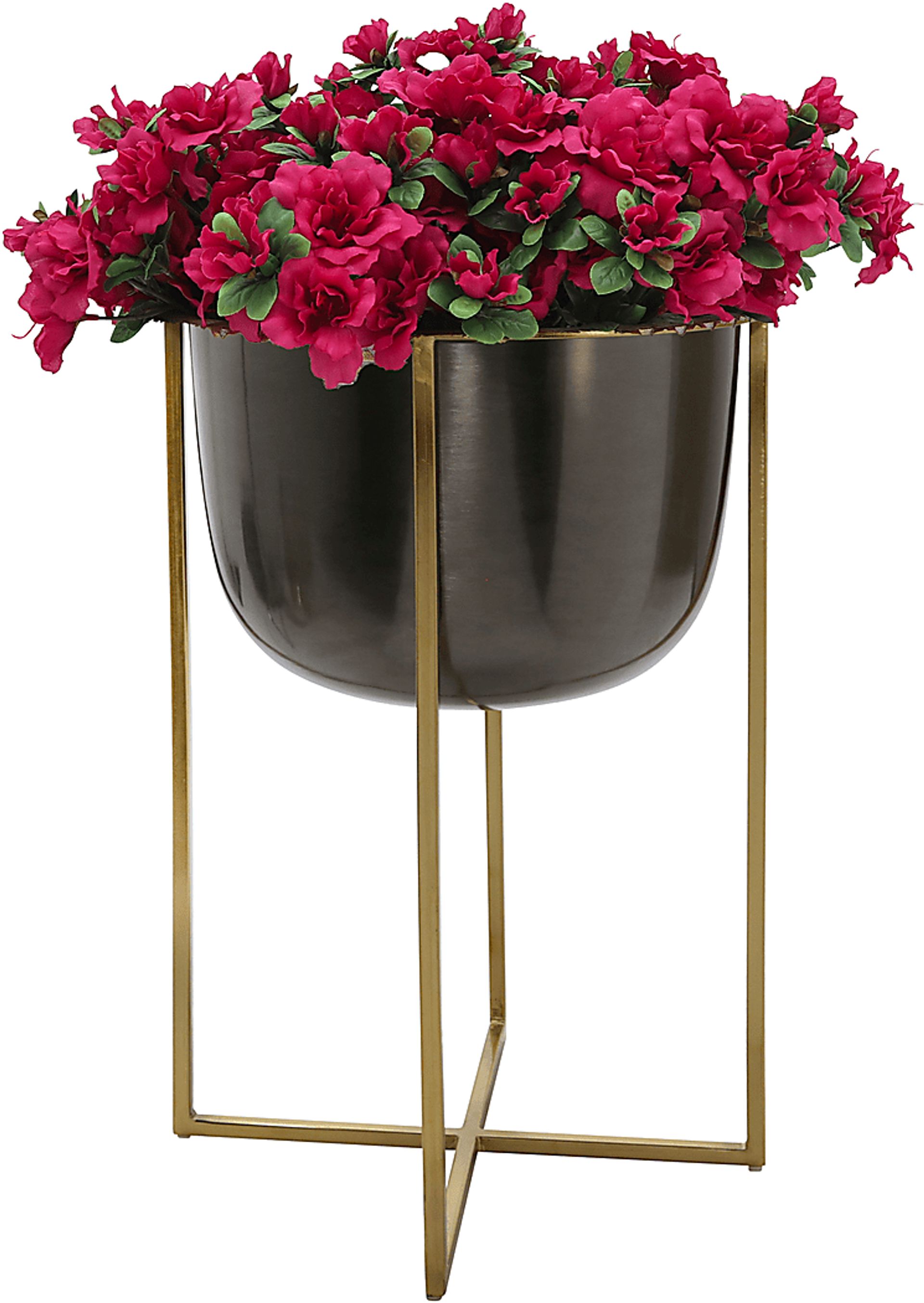 Elmyra Gold Planter, Set of 2 - Image 4