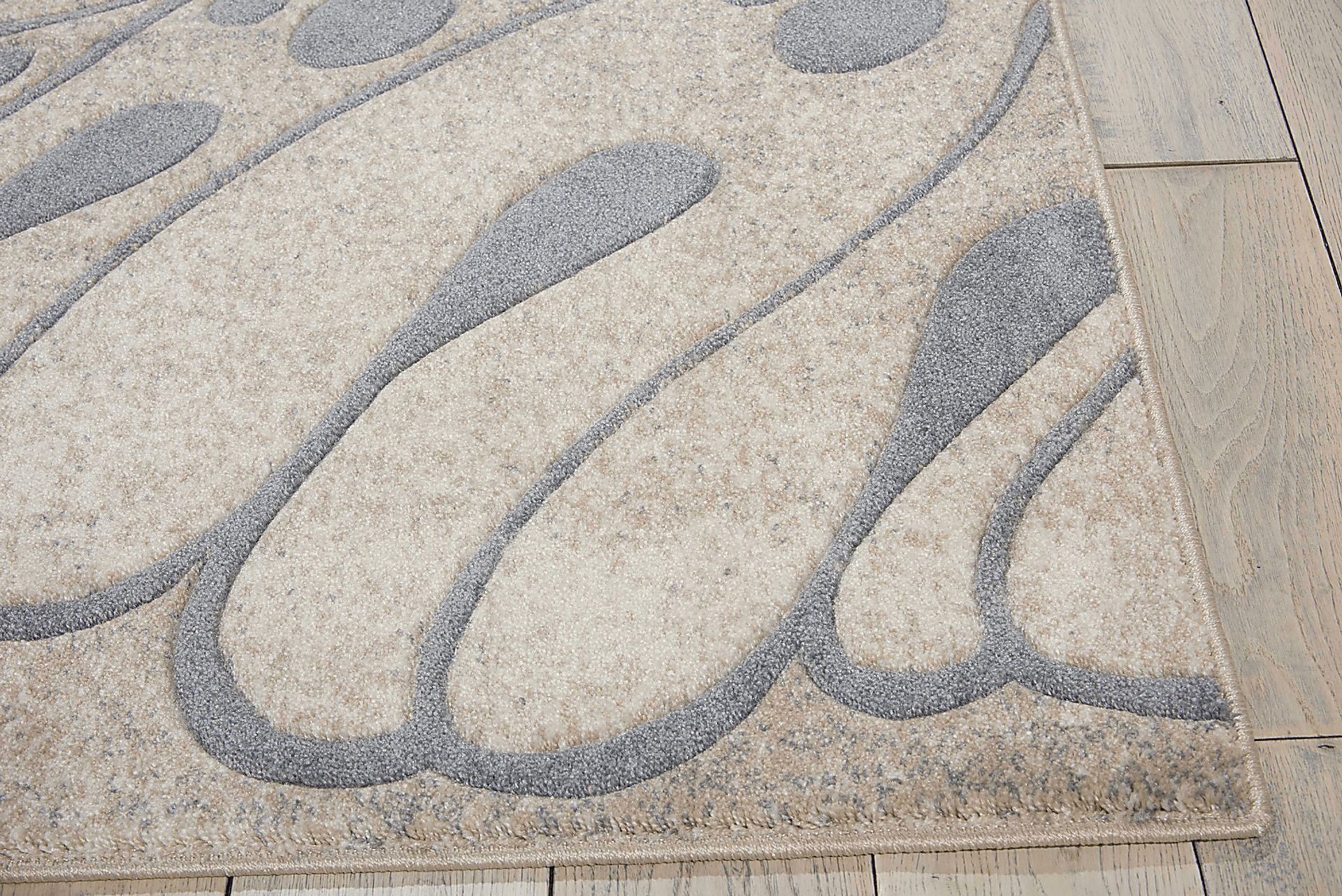Elna Leaf Beige 7'10 x 10'6 Rug - Image 3