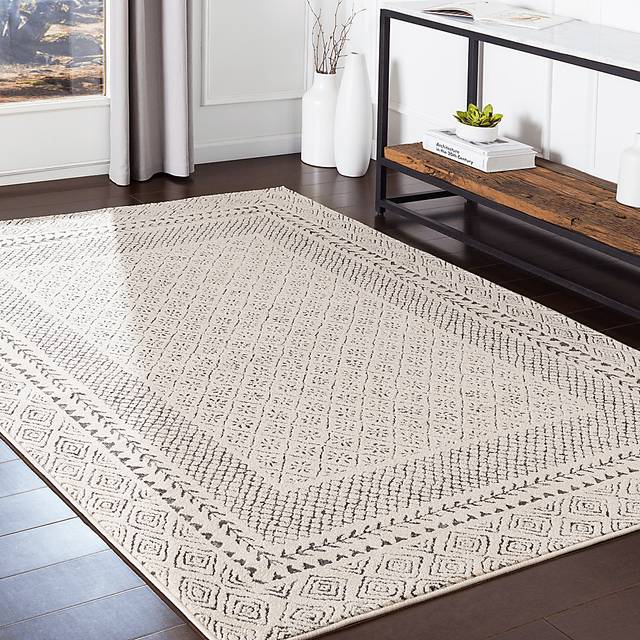 Elnaria Charcoal 3'11 x 5'7 Rug - Thumbnail - Image 2