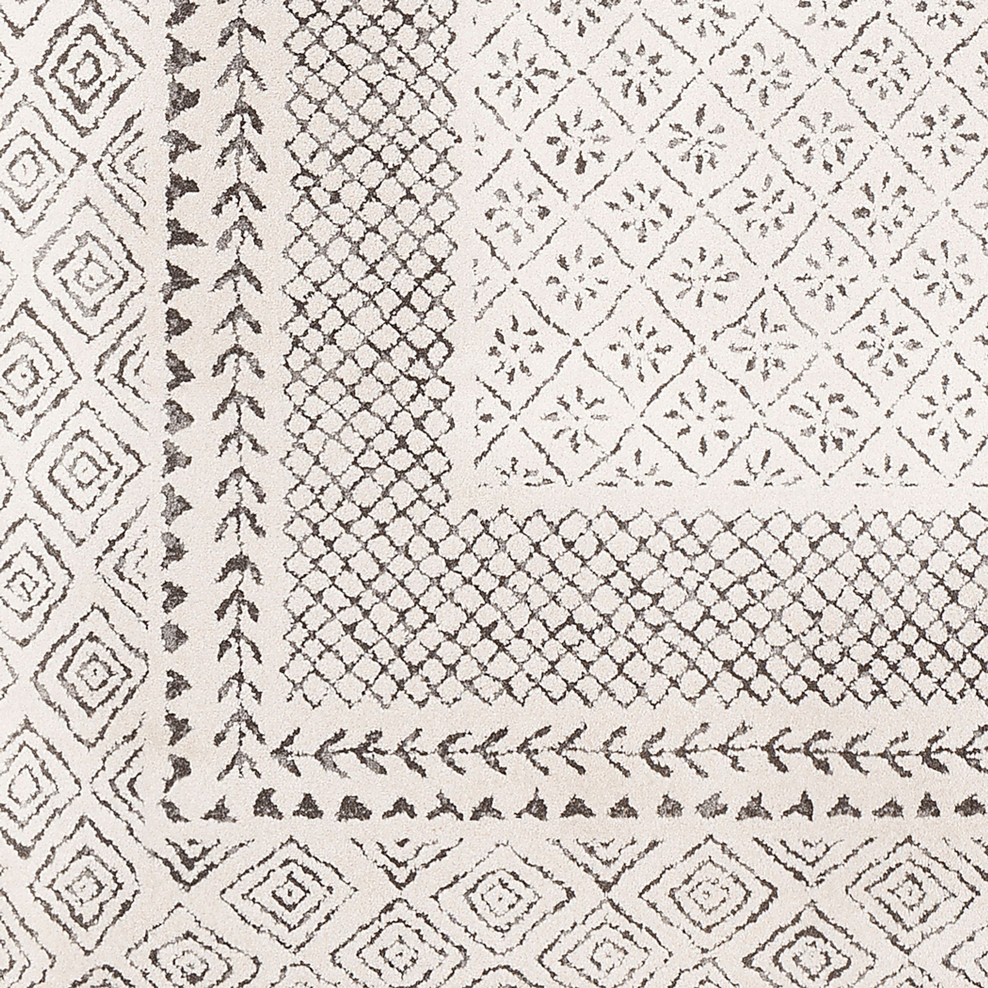 Elnaria Charcoal 5'3 Square Rug - Image 7