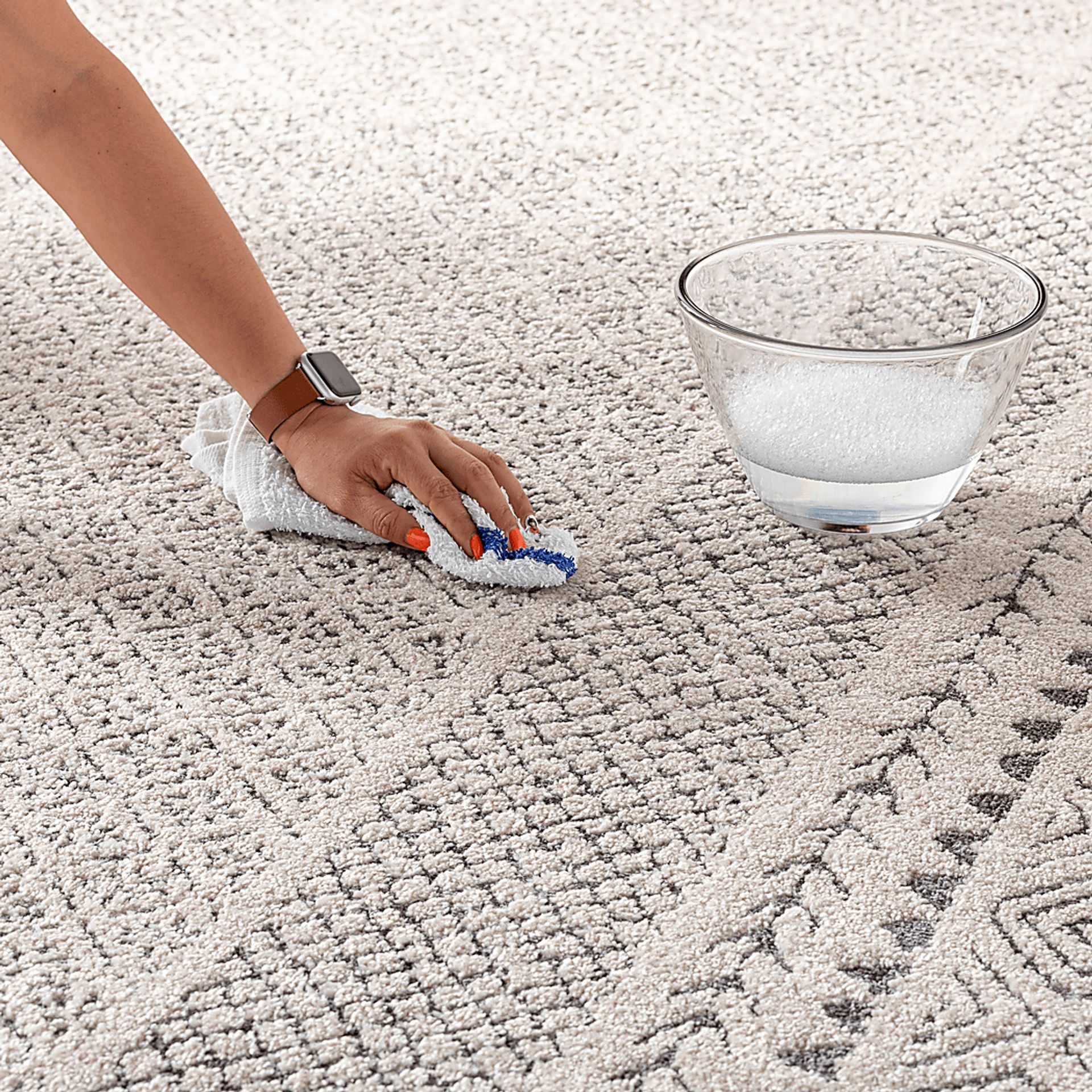 Elnaria Charcoal 5'3 Square Rug - Image 3