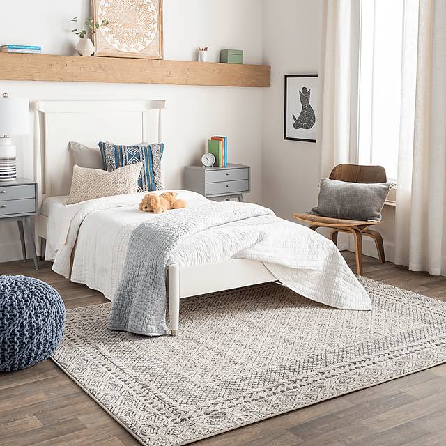Elnaria Charcoal 7'10 x 10'2 Rug - Thumbnail - Image 2