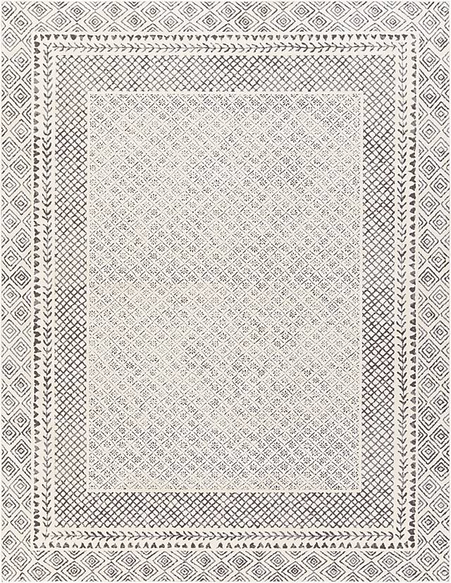Elnaria Charcoal 7'10 x 10'2 Rug - Thumbnail - Image 1