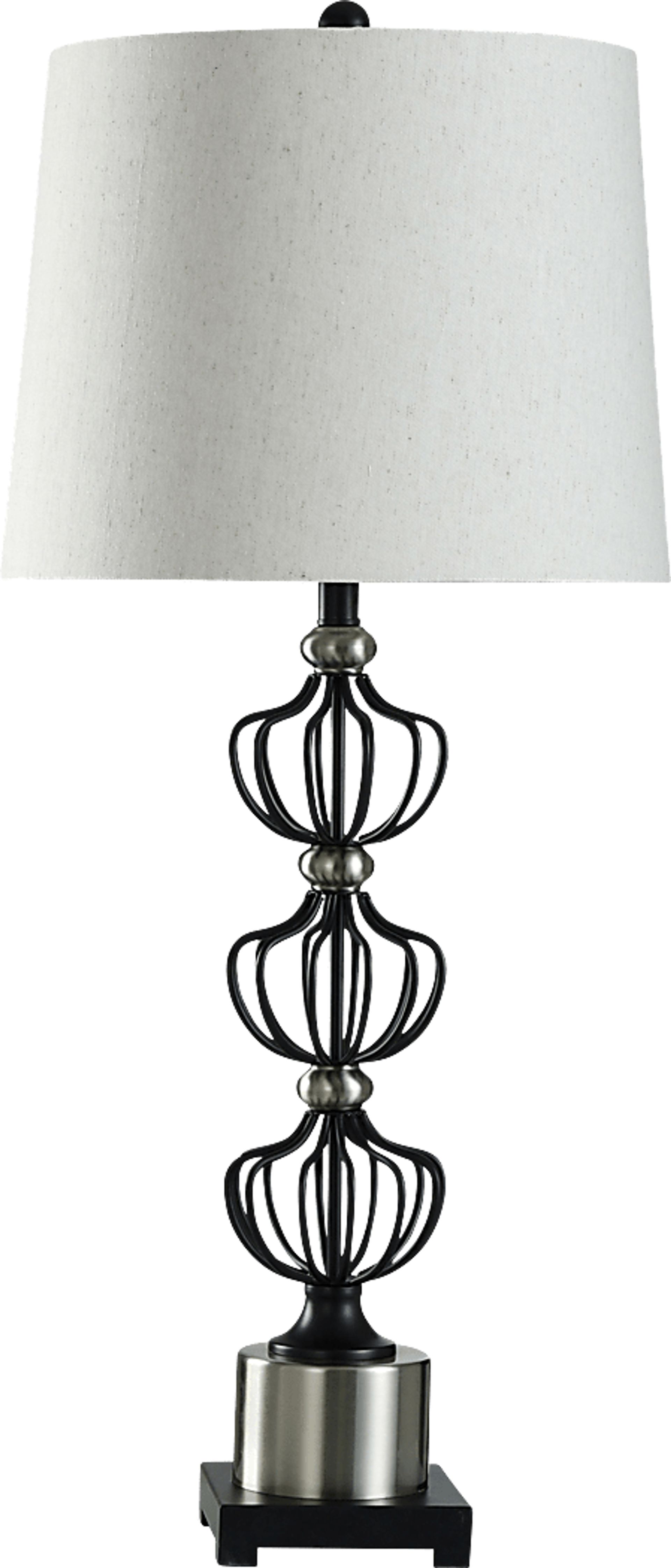 Elnopal Edge Black Lamp - Image 1