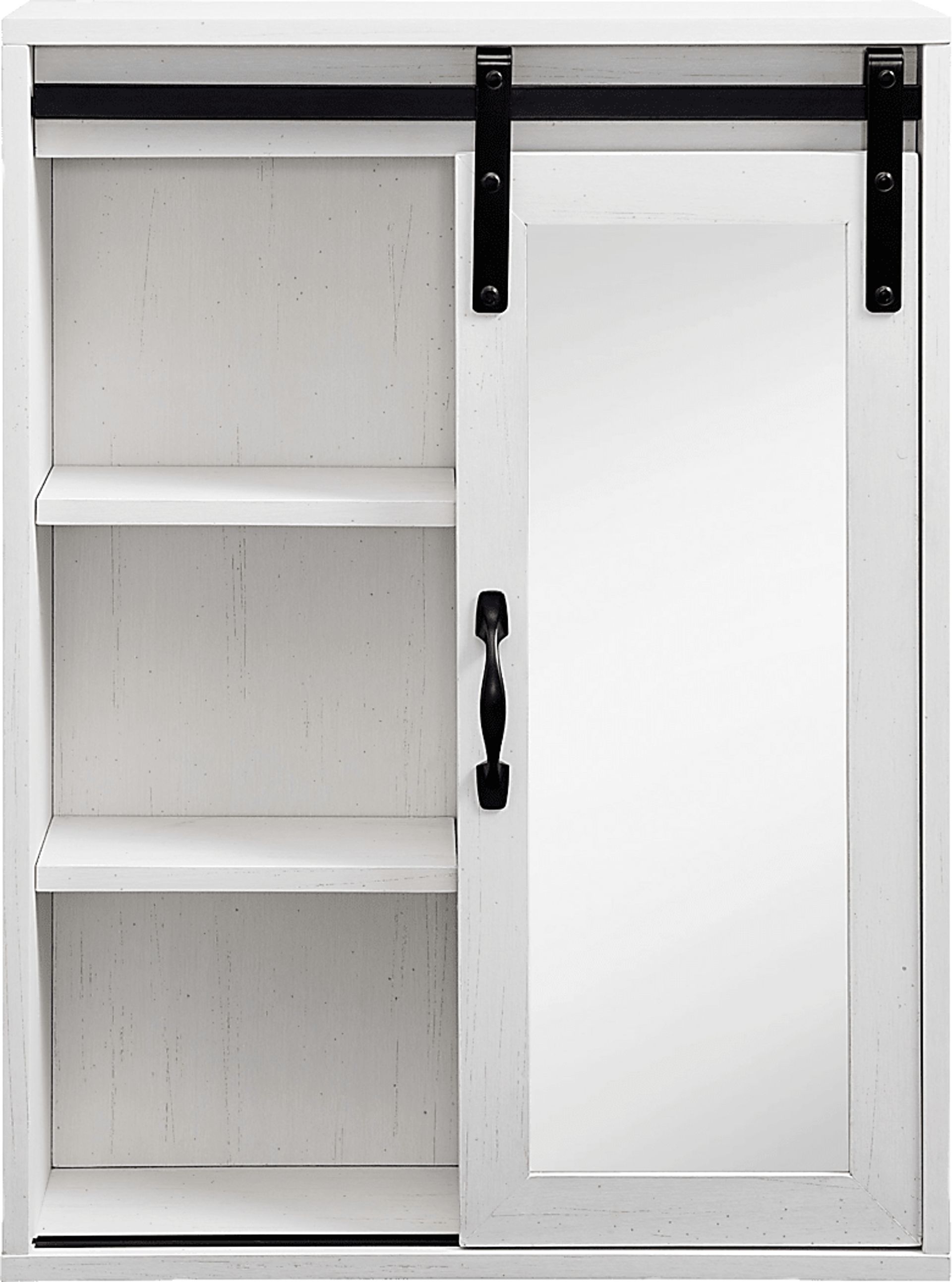 Elnoran White Wall Cabinet - Image 1