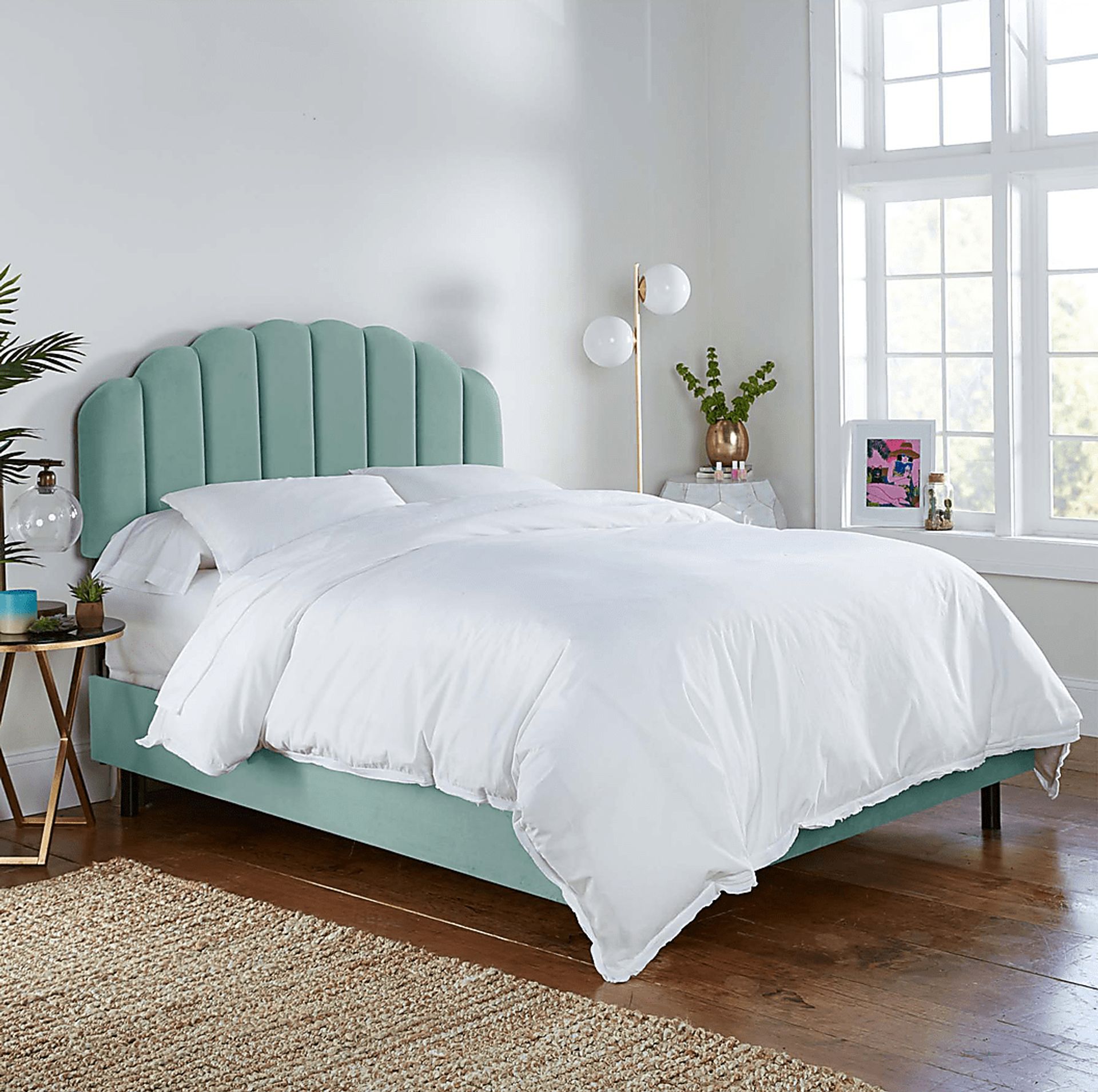 Eloisan Aqua California King Bed - Image 2