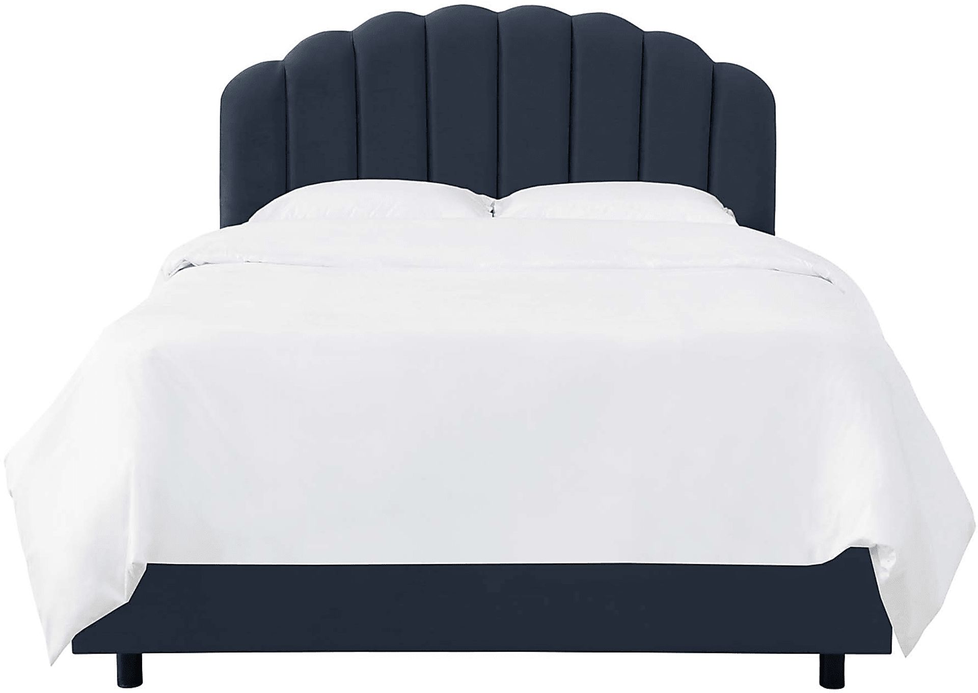 Eloisan Dark Blue Twin Bed - Image 2