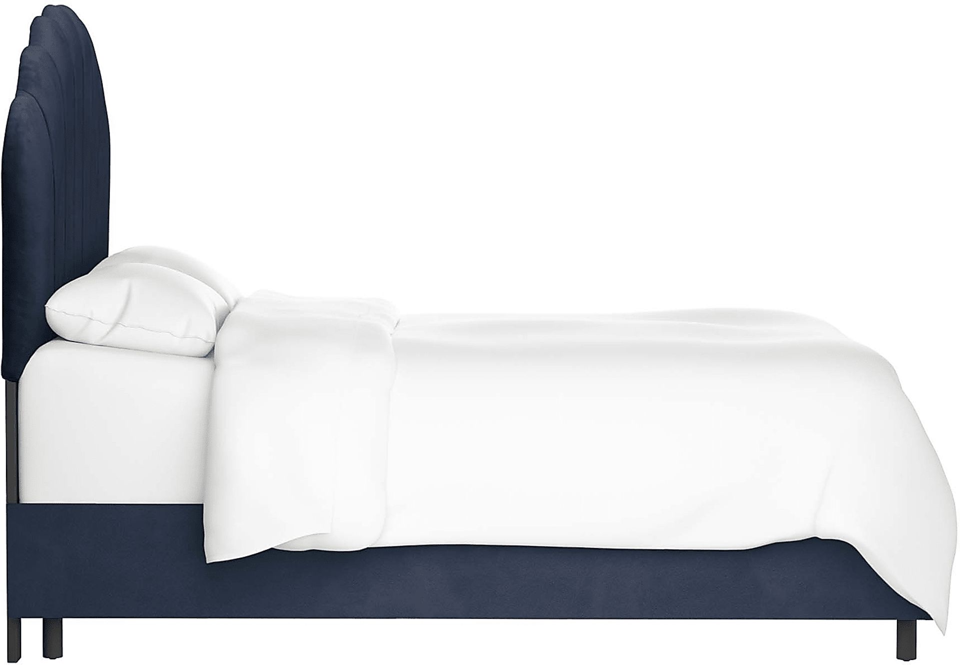 Eloisan Dark Blue Twin Bed - Image 3
