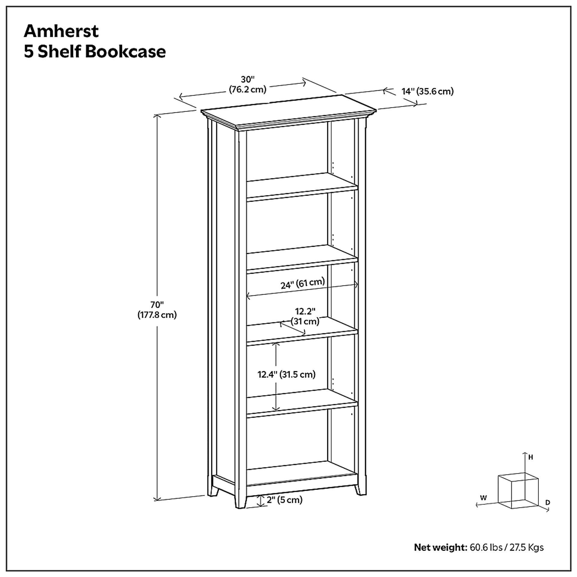 Eloise White Bookshelf - Image 3