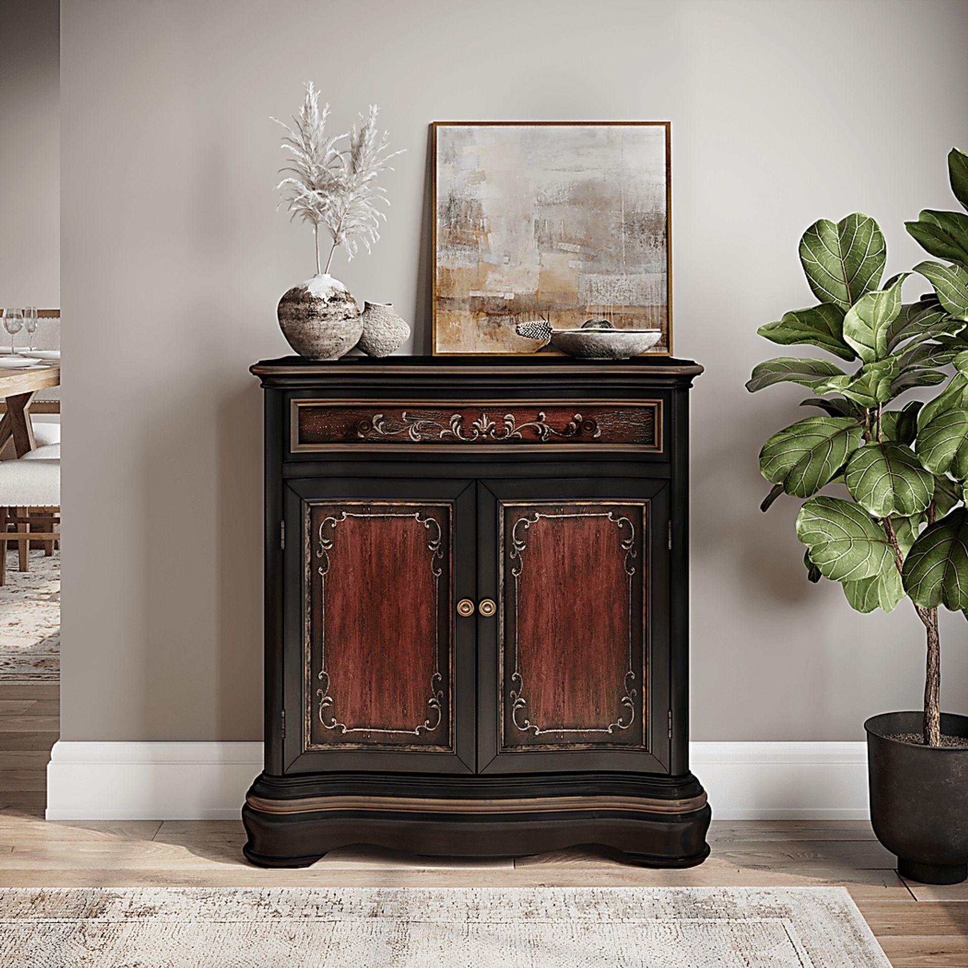 Eloisen II Black Accent Cabinet - Image 6