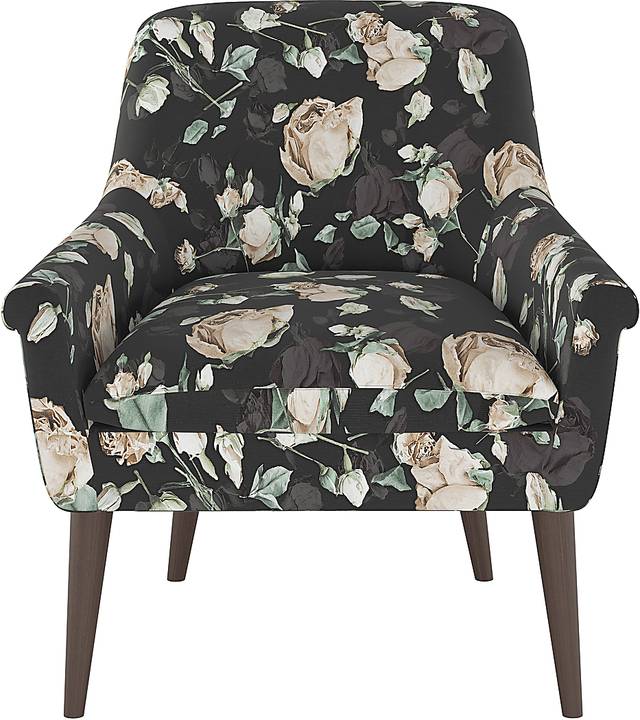 Elonian Black Accent Chair - Thumbnail - Image 2