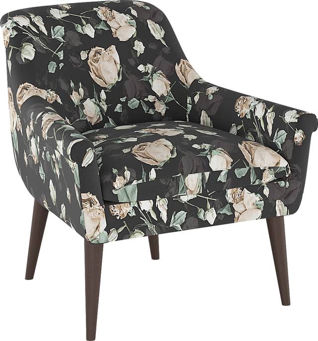 Elonian Black Accent Chair - Thumbnail - Image 1